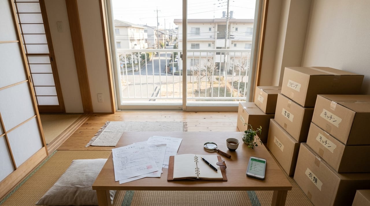 Complete Guide to Rental Exit Procedures Before Nursing Home Admission—Cancellation Notice, Belongings Organization, and Restoration to Original Condition