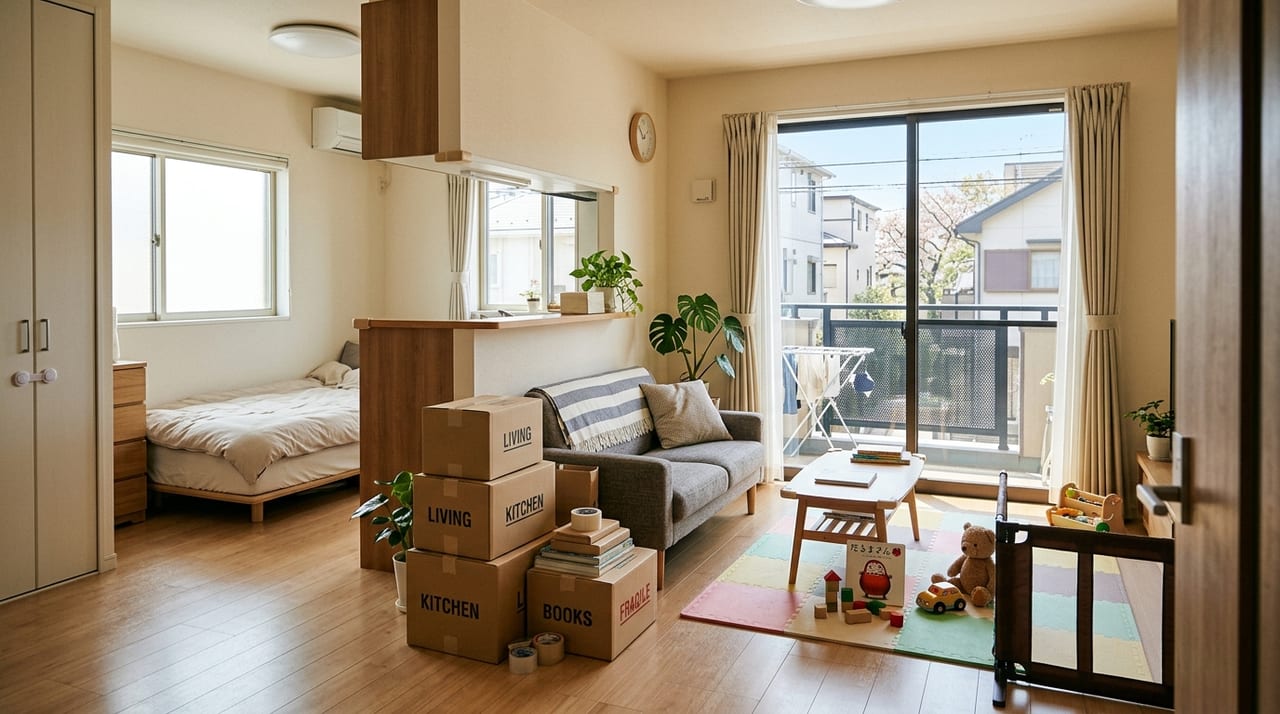A Guide to Renting an Apartment When Starting to Live Together With Children—Comprehensive Explanation of Floor Plans, Application Approval, and School District Considerations