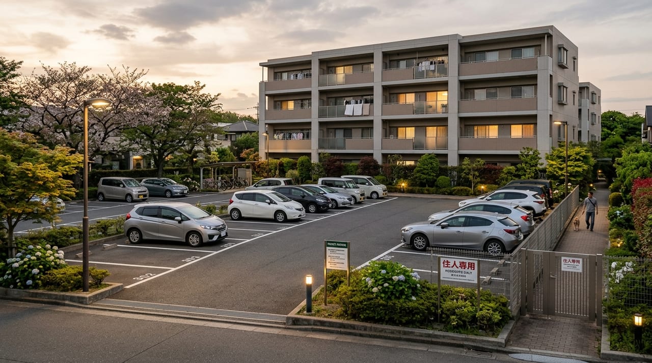 賃貸の駐車場で車上荒らしから愛車を守る——被害の手口と実践的な防犯対策ガイド