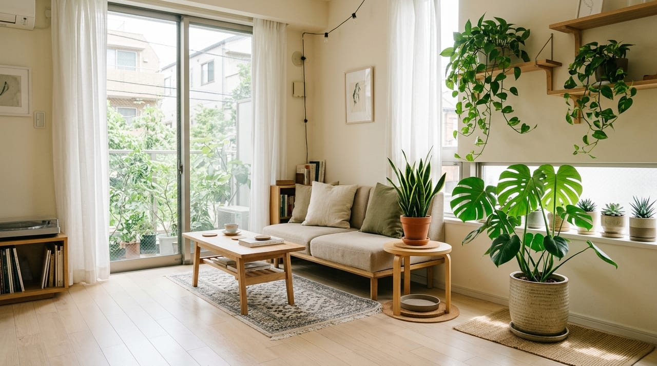 Houseplants and Gardening in Rental Apartments—Enjoying Greenery in Your Space and Important Considerations Before Move-Out