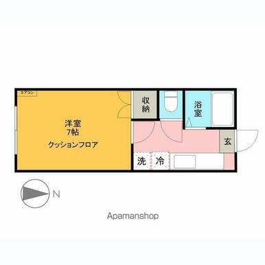 コーポサクラ 103 1K - 外観